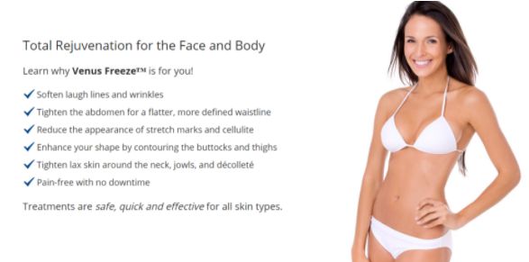 Venus Legacy Bra Line Single Treatment