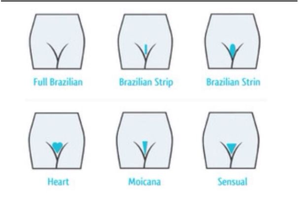 Brazilian Laser Hair Removal Styles