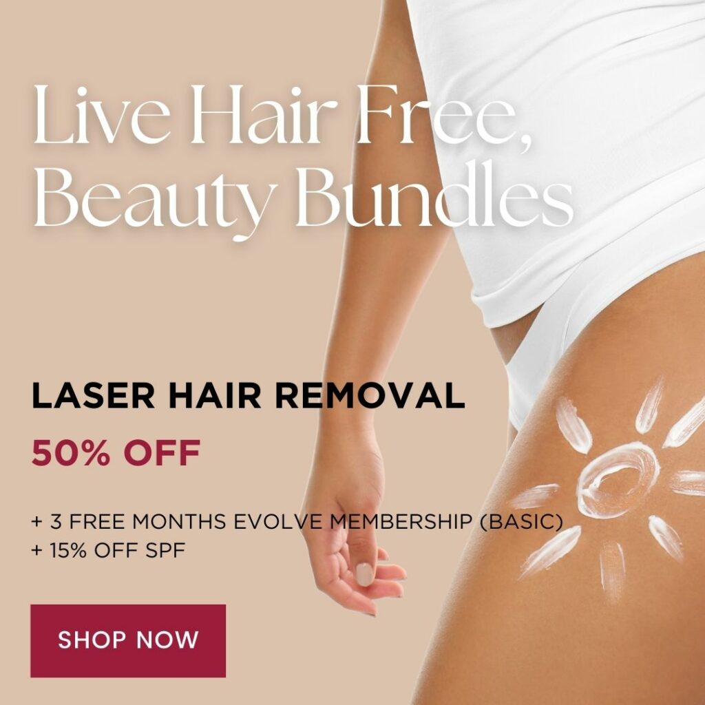 Laser Hair Removal Summer 2024 promo 50% OFF