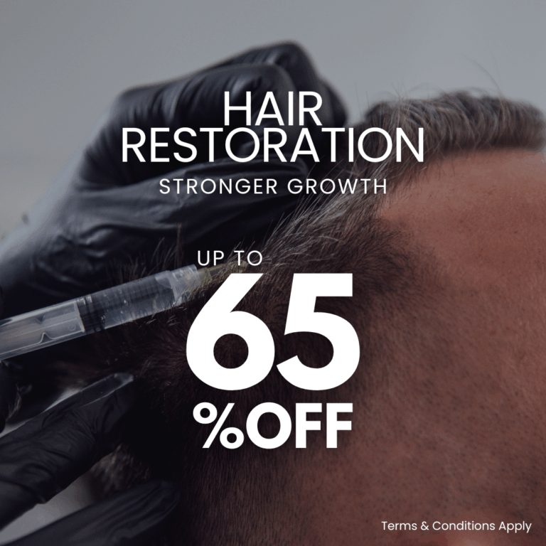 Hair Restoration March 2026 promotion