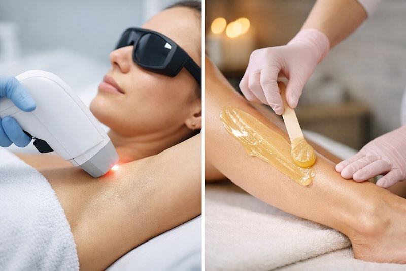Laser Hair Removal vs Waxing