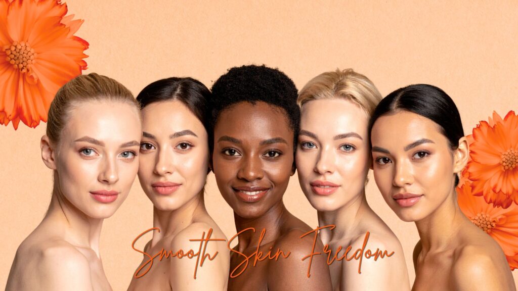 Diverse Group of Women Beauty laser Clinic