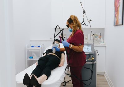 Treatment procedure at clinic